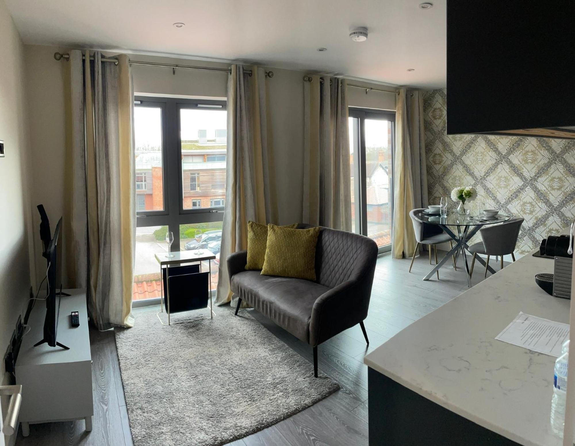 Central Modern Flat York Exteriér fotografie